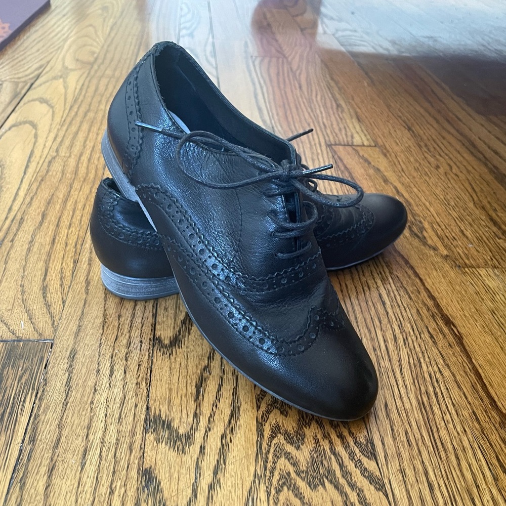 Vintage Black Oxfords